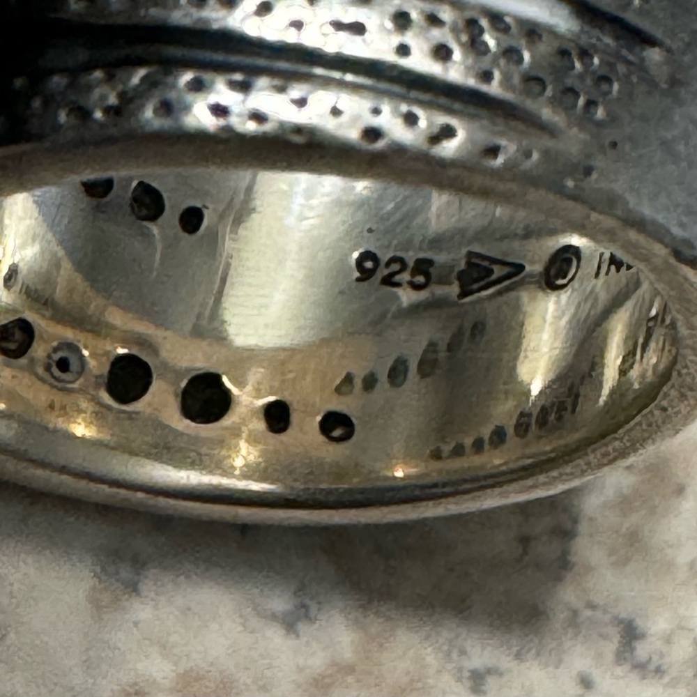 Silpada Organics Sterling Ring R2035 Size 4 - Picture 7 of 11